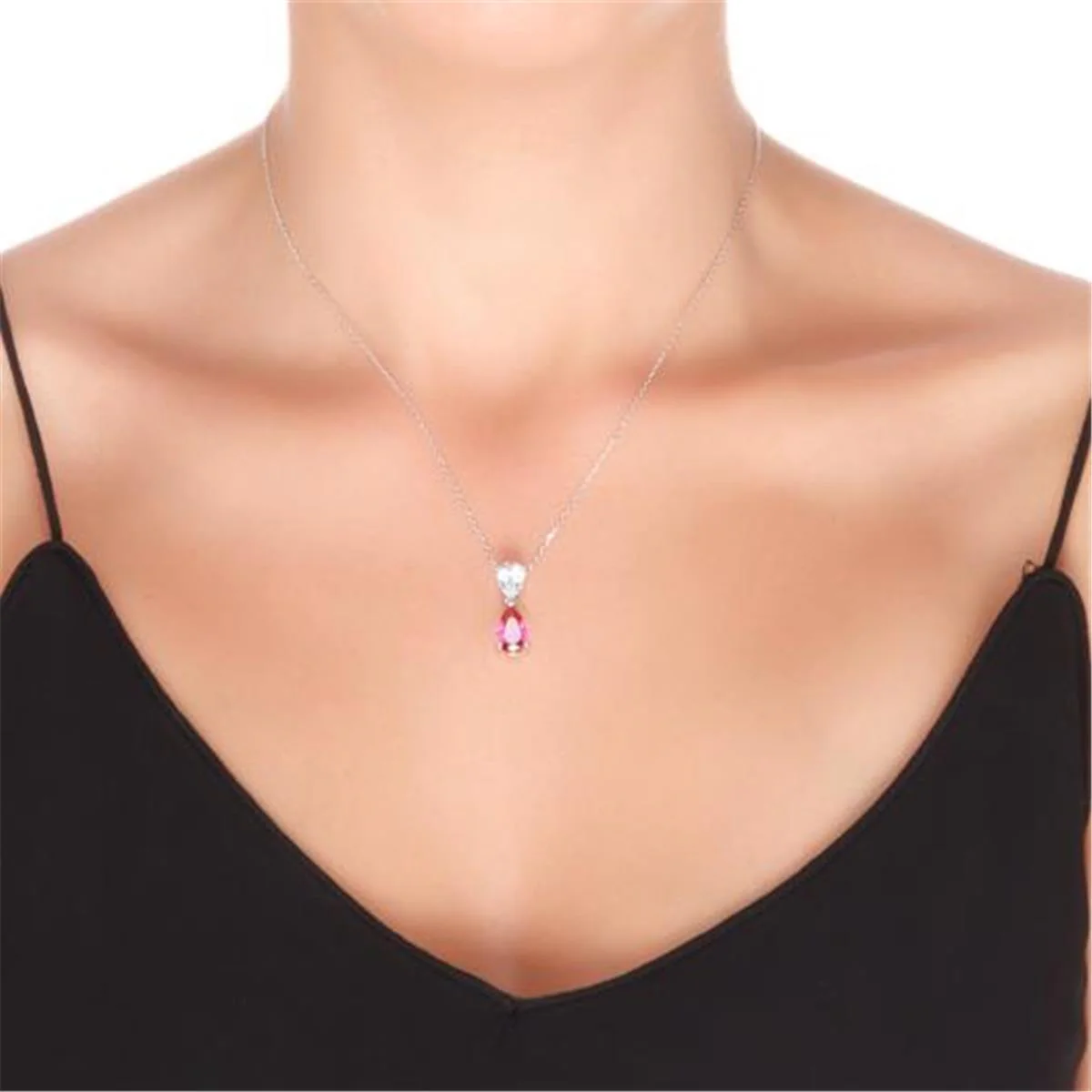 Collar Chenwa Plata De Ley 925 - Chenwa ROJO - Image 2