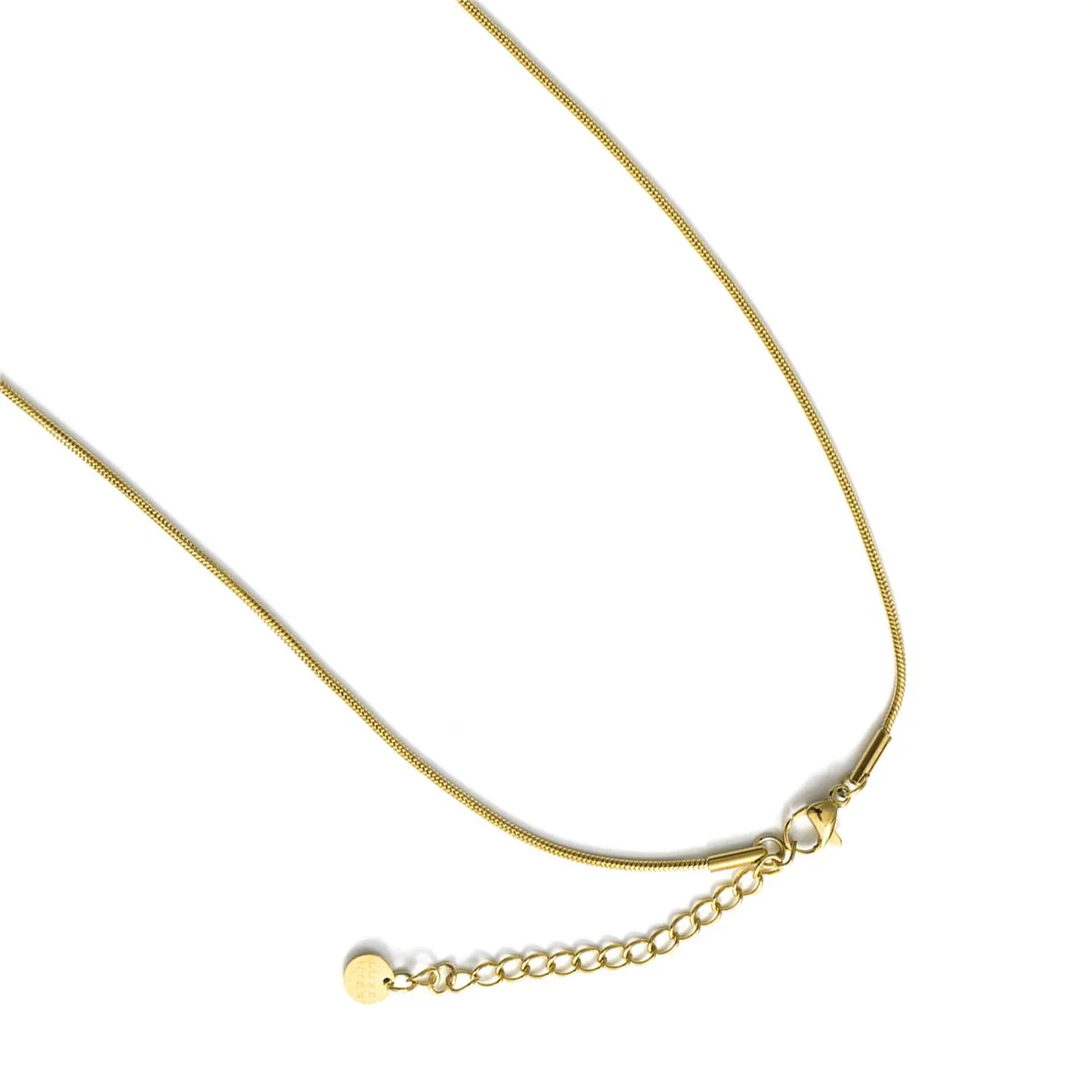 Collar de Circonita Brillante acabado en oro amarillo de 18k - Radlo - Image 7