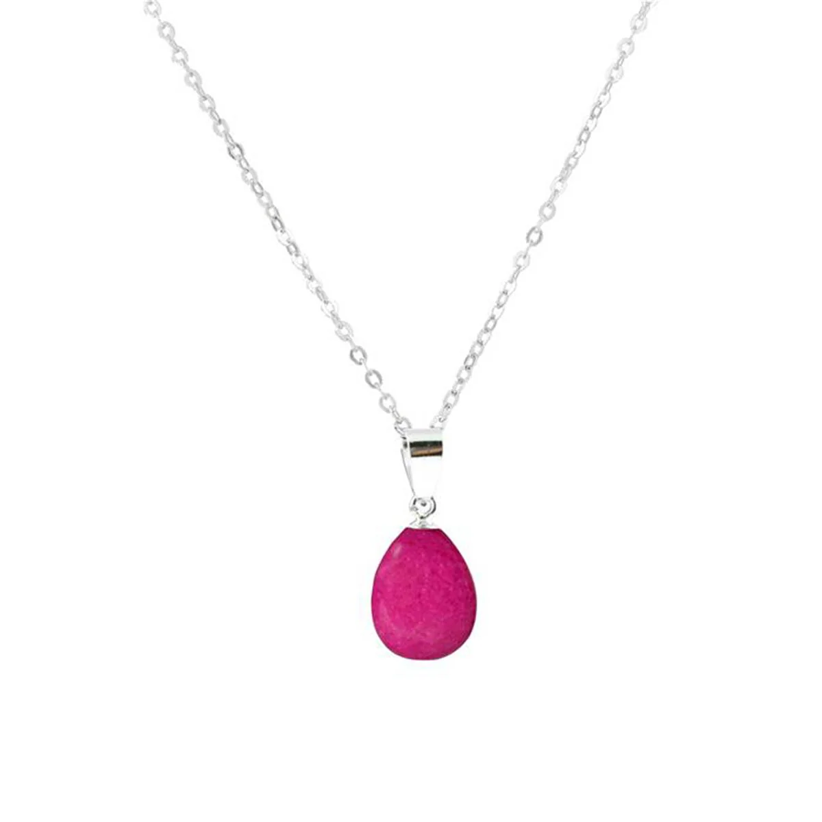 Collar Coleki acabado en Rodio - Coleki ROSA