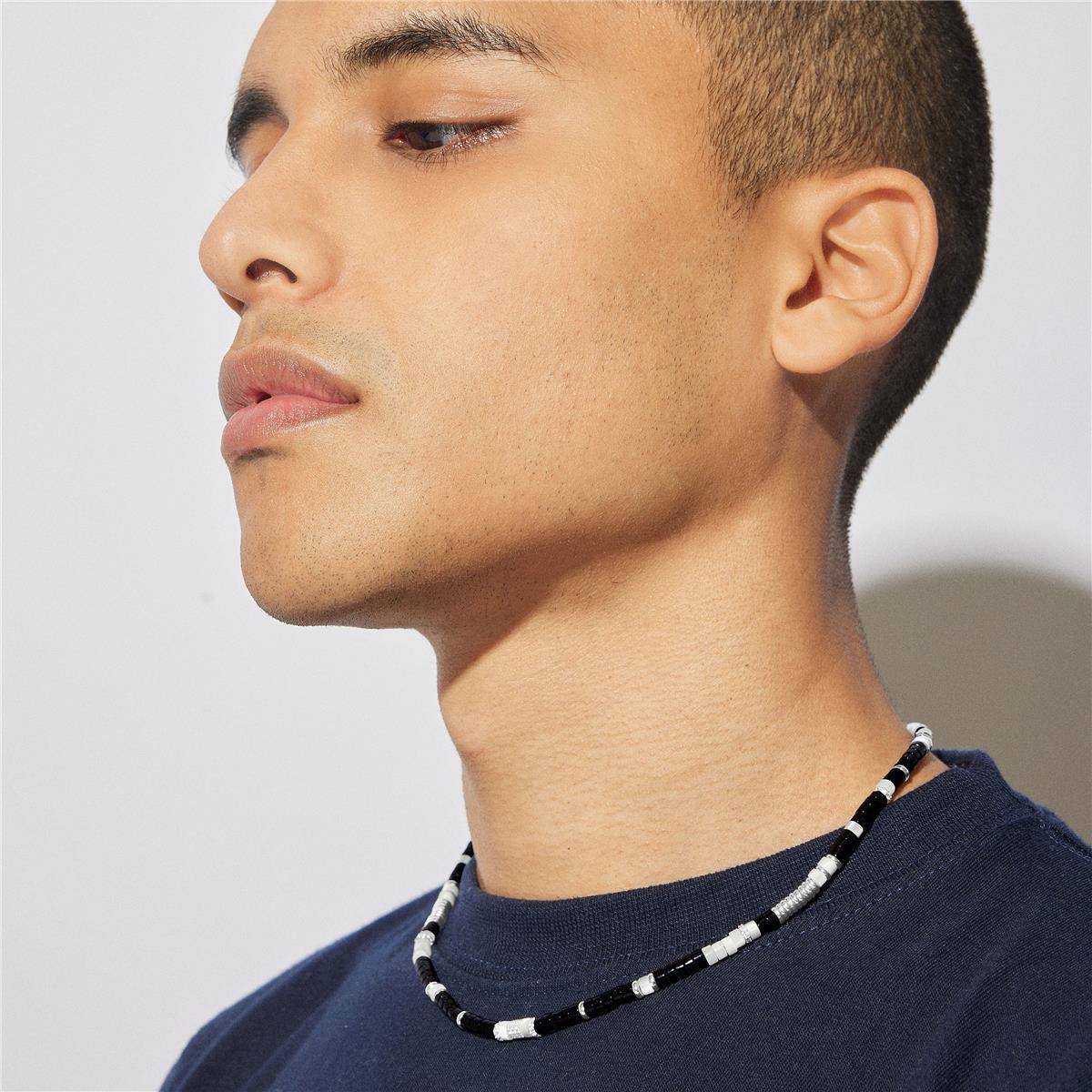 Collar Cox Plata De Ley 925 - Cox NEGRO - Image 2
