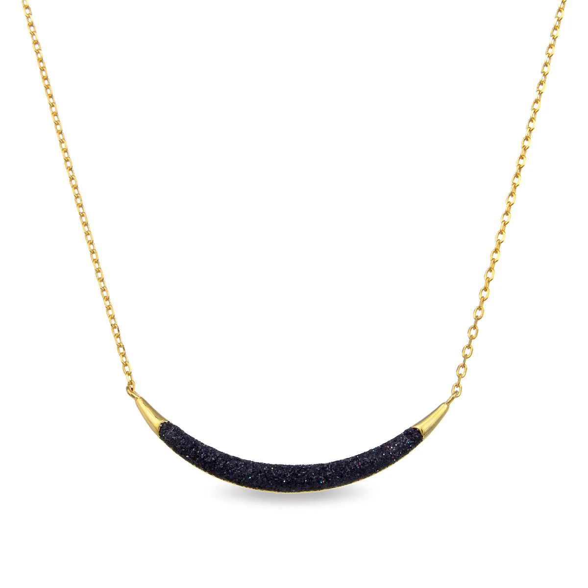Collar Crecto Plata De Ley 925 - Crecto NEGRO