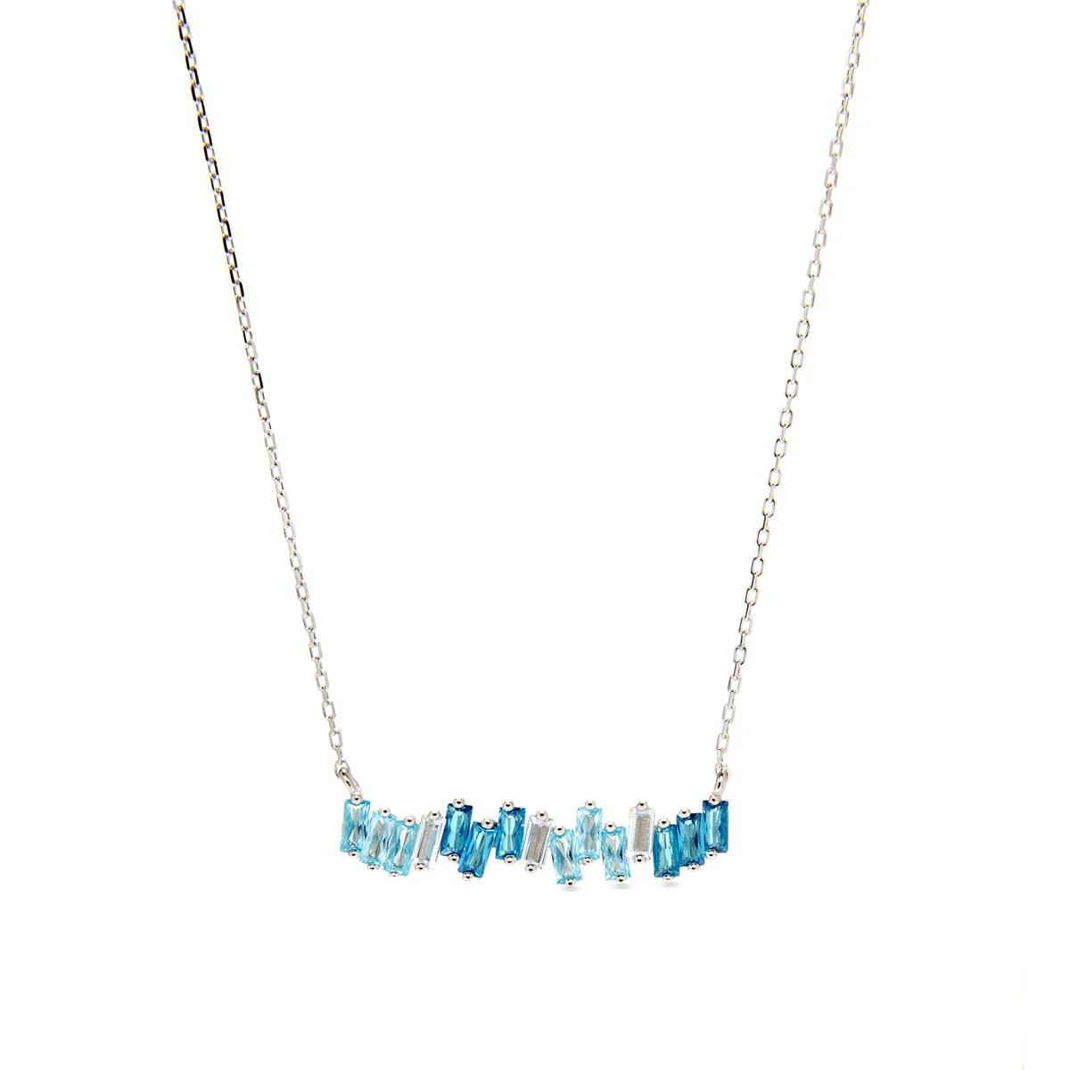 Collar Croriax Plata De Ley 925 - Croriax AZUL - Image 2
