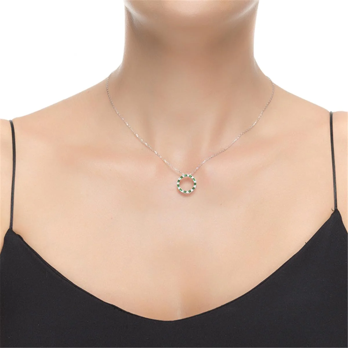 COLLAR CUTHJACK PLATA - Cuthjack VERDE - Image 2
