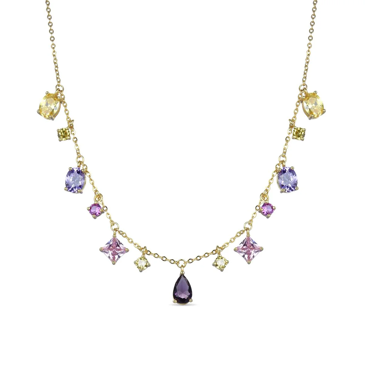 Collar Daily Plata De Ley 925 - Daily MULTICOLOR