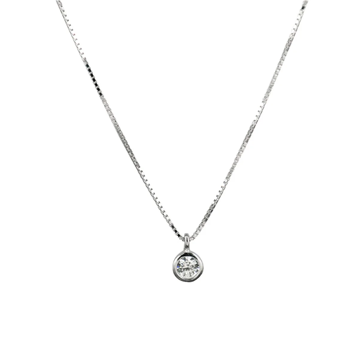 Collar Dakarai Plata De Ley 925 - Dakarai BLANCO
