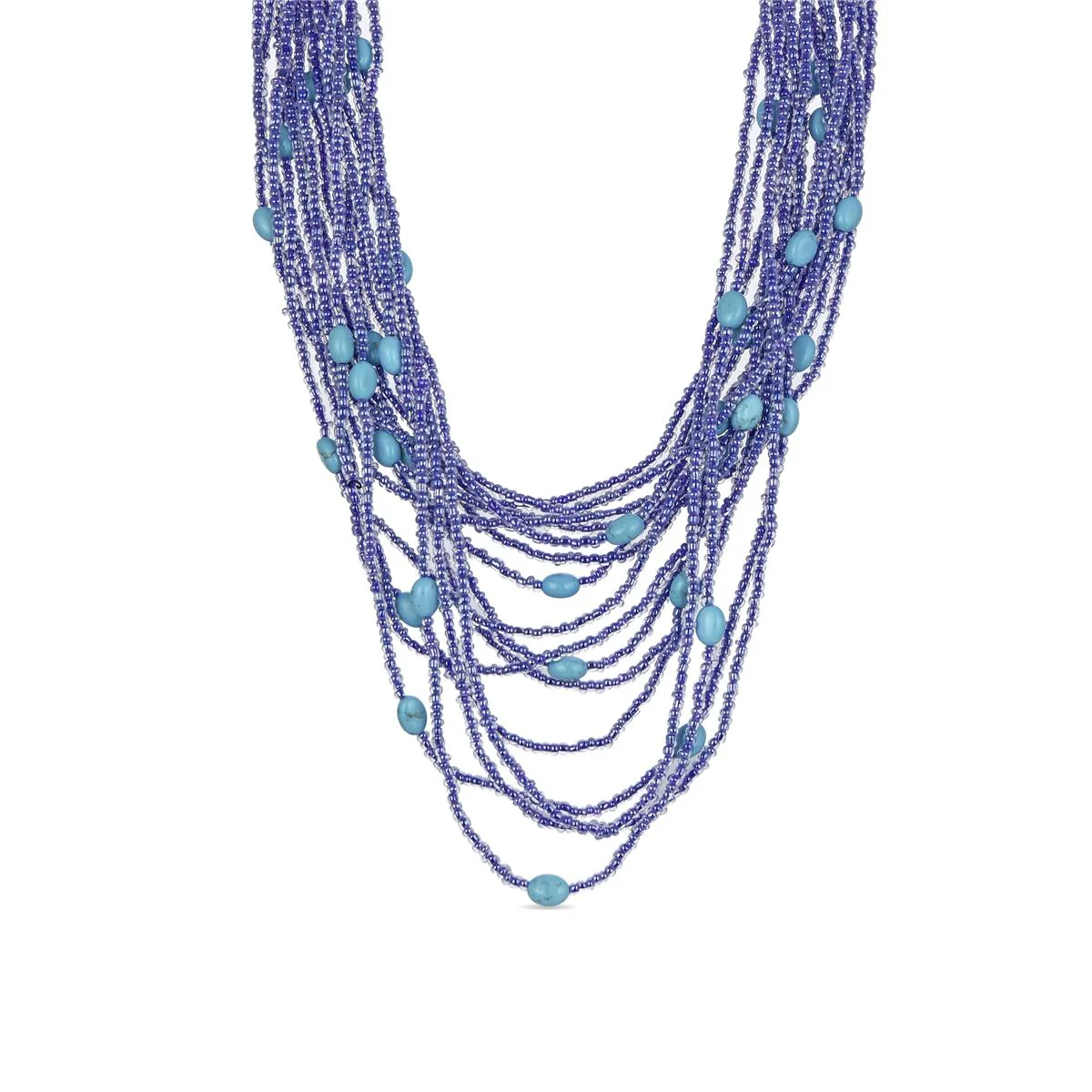 Collar Dakha Plata De Ley 925 - Dakha AZUL