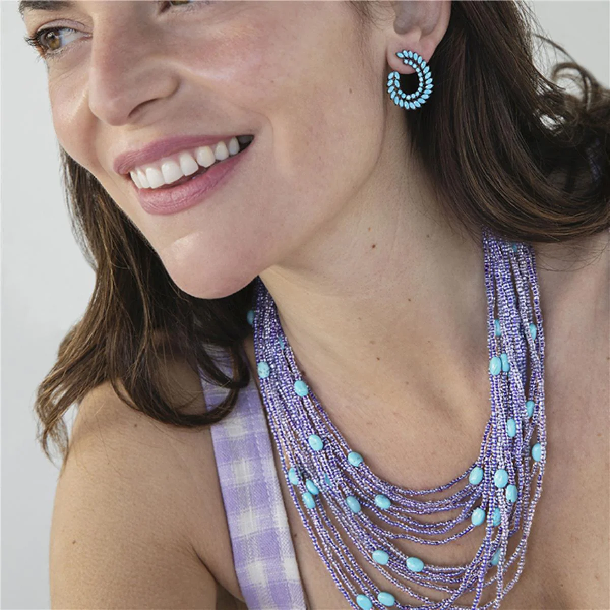 Collar Dakha Plata De Ley 925 - Dakha AZUL - Image 6