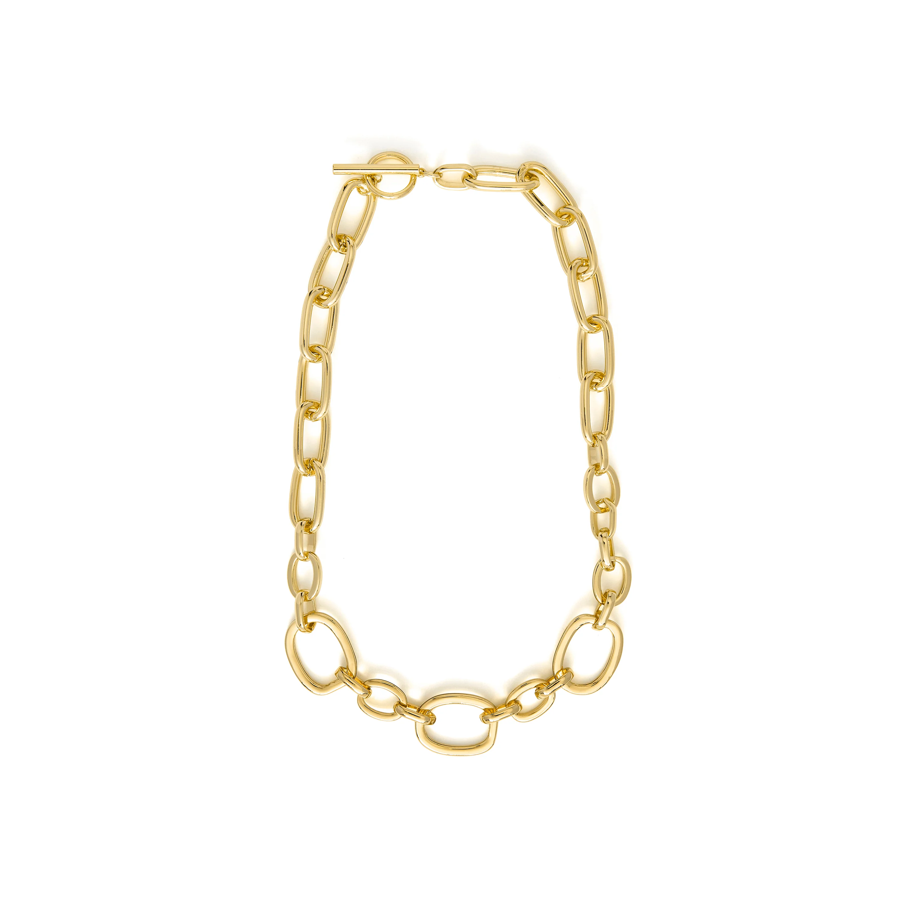 Collar acabado en oro amarillo 18k - Danli - Image 2