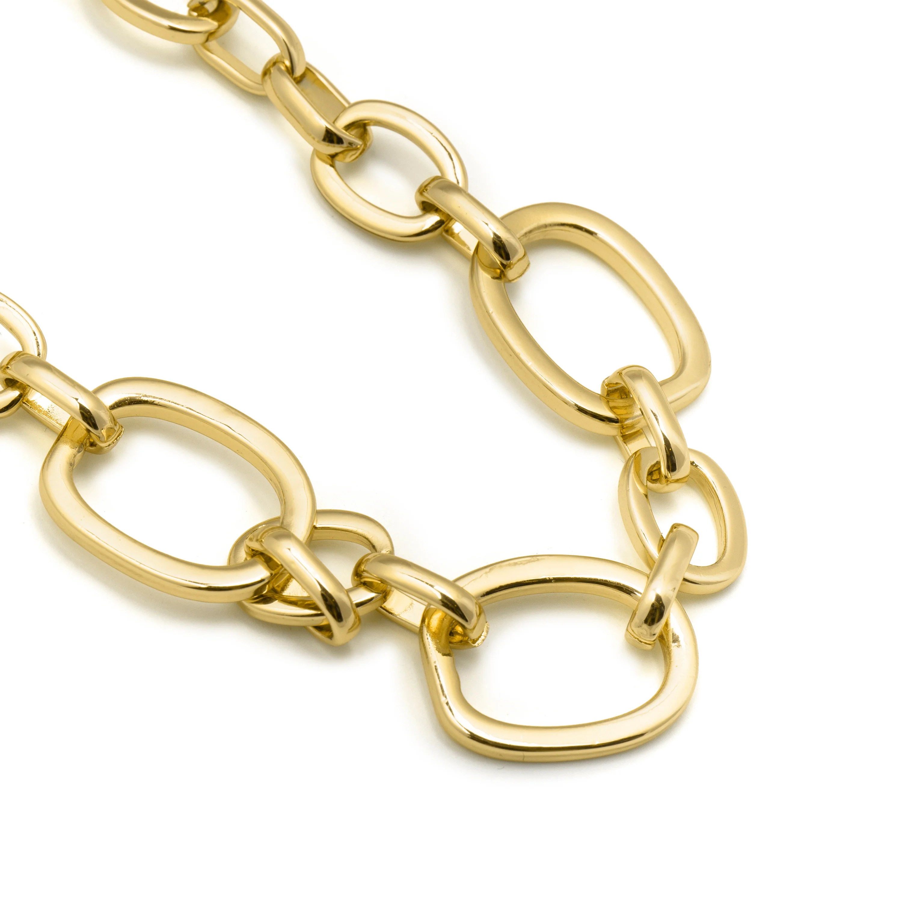 Collar acabado en oro amarillo 18k - Danli - Image 3