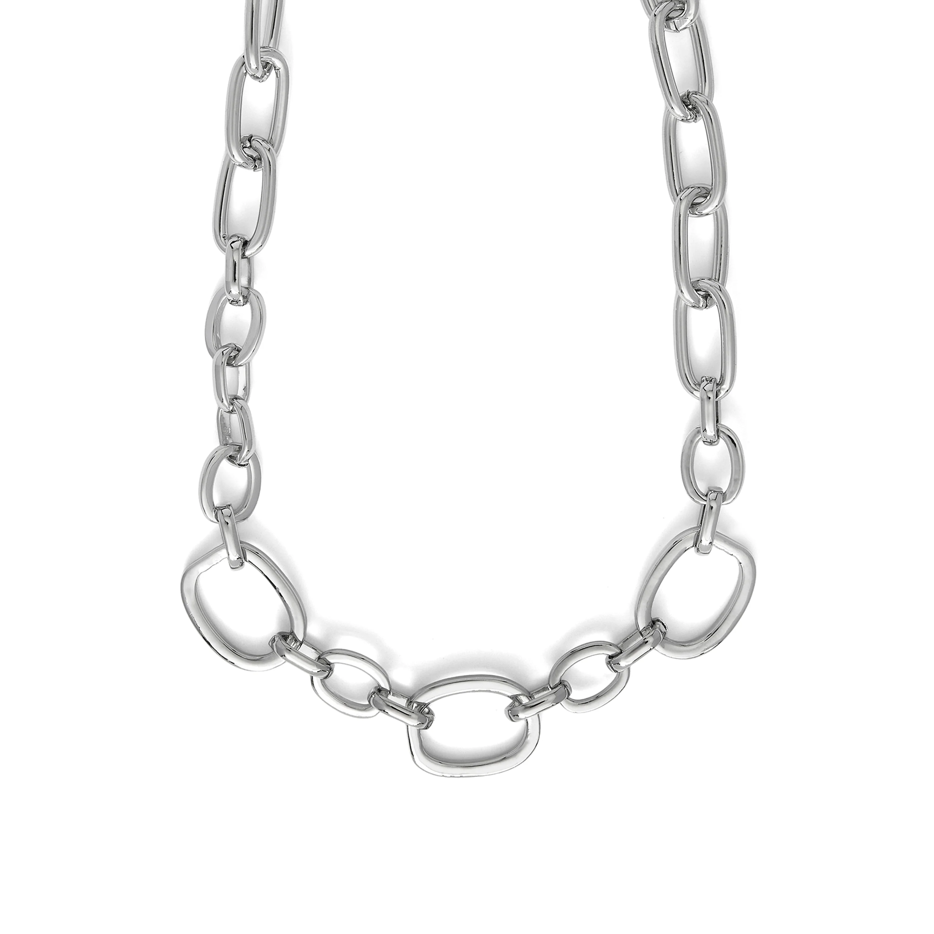 Collar acabado en rodio - Danli