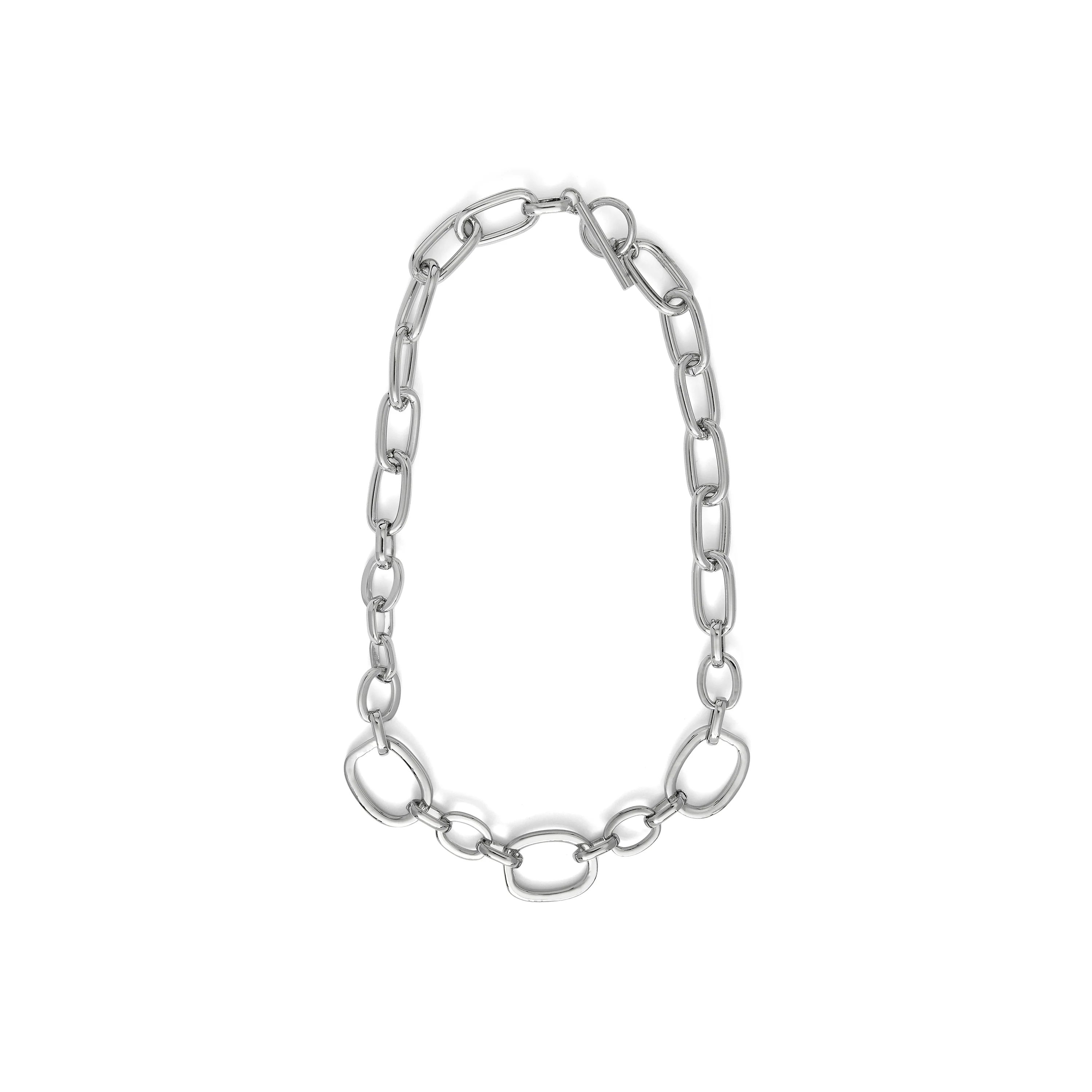 Collar acabado en rodio - Danli - Image 3