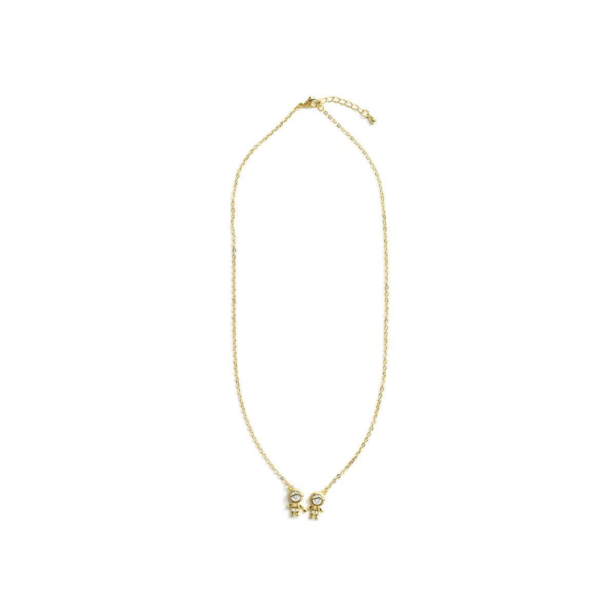 Collar de Circonita Brillante acabado en oro amarillo de 18k - Boys - Image 3