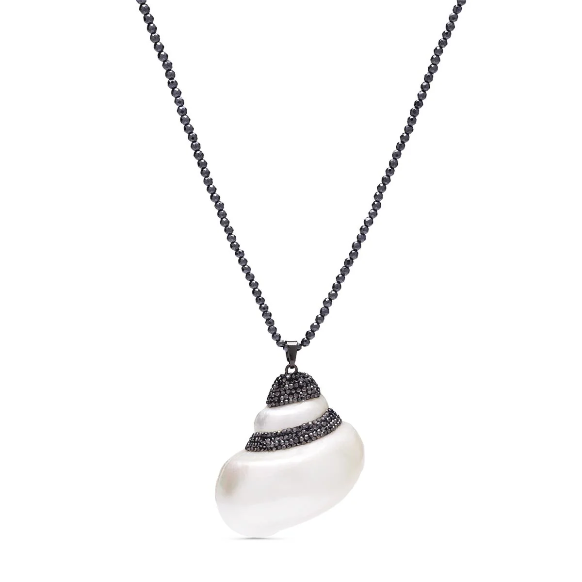 Collar Dinsal acabado en Rutenio Negro - Dinsal BLANCO