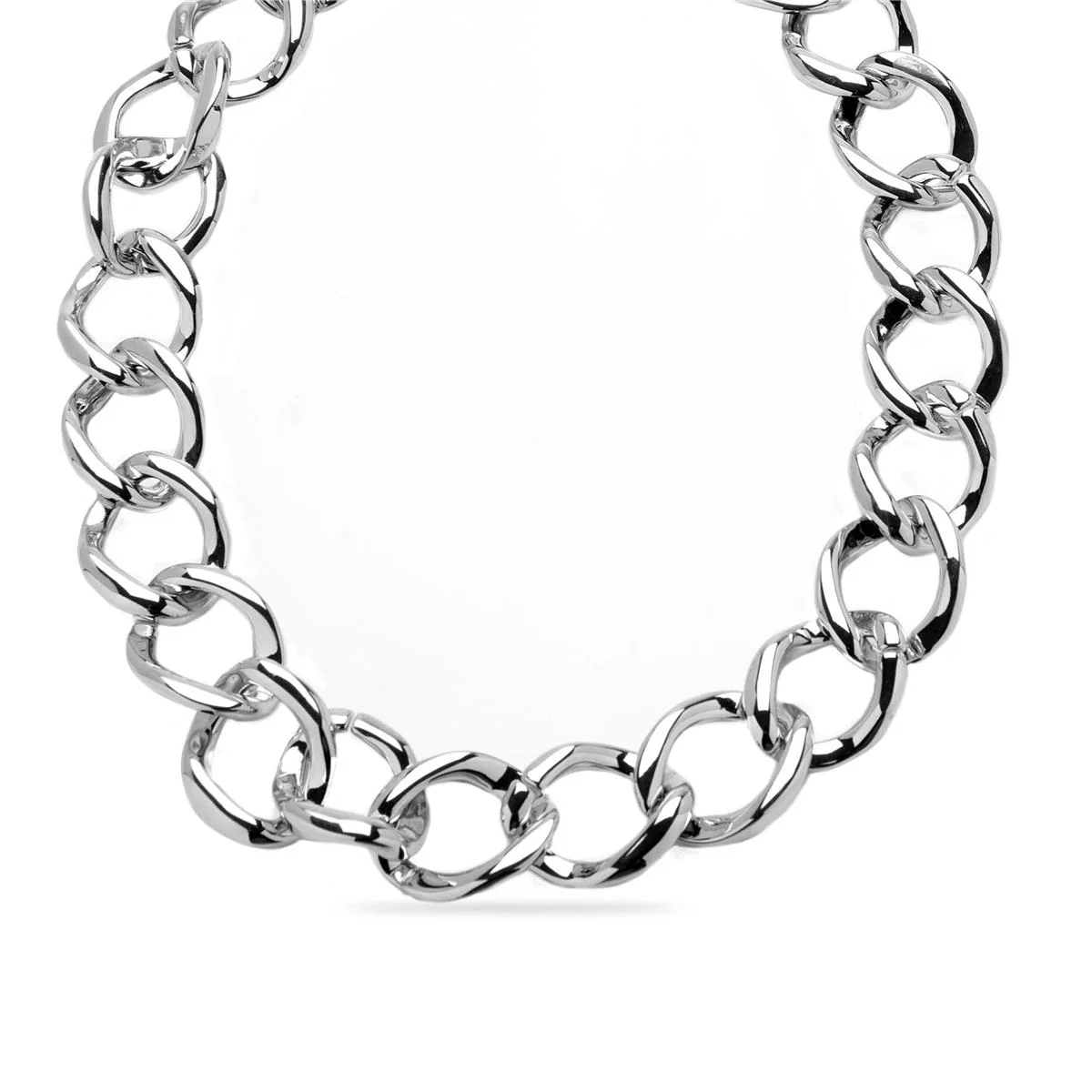 Collar Diraci acabado en Rodio - Diraci GRIS