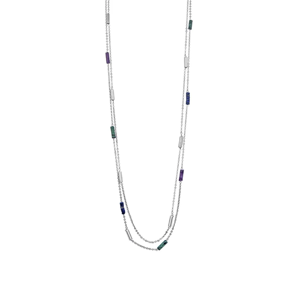 Collar Diyasi acabado en Rodio - Diyasi GRIS