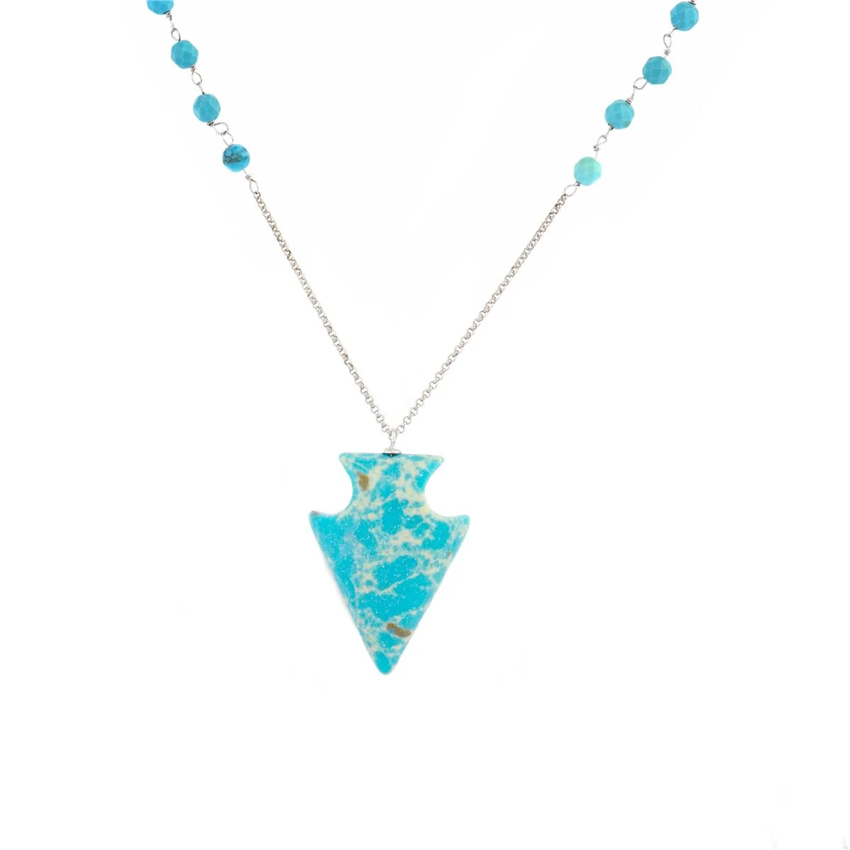 Collar Dresh Plata De Ley 925 - Dresh AZUL