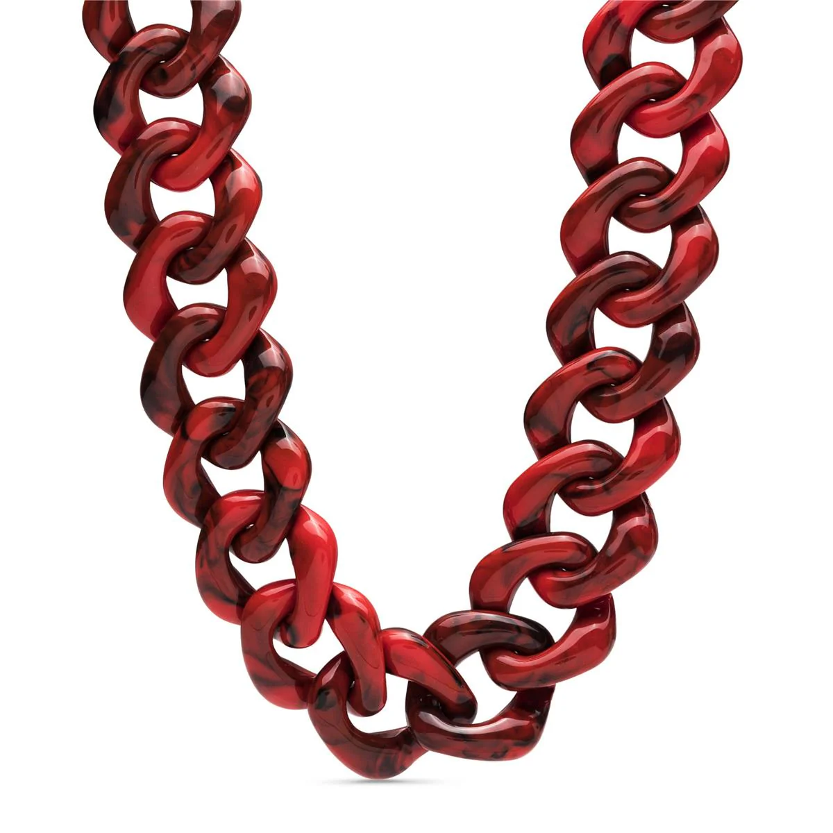 Collar Dunliam acabado en Oro Amarillo de 18 Kts - Dunliam ROJO