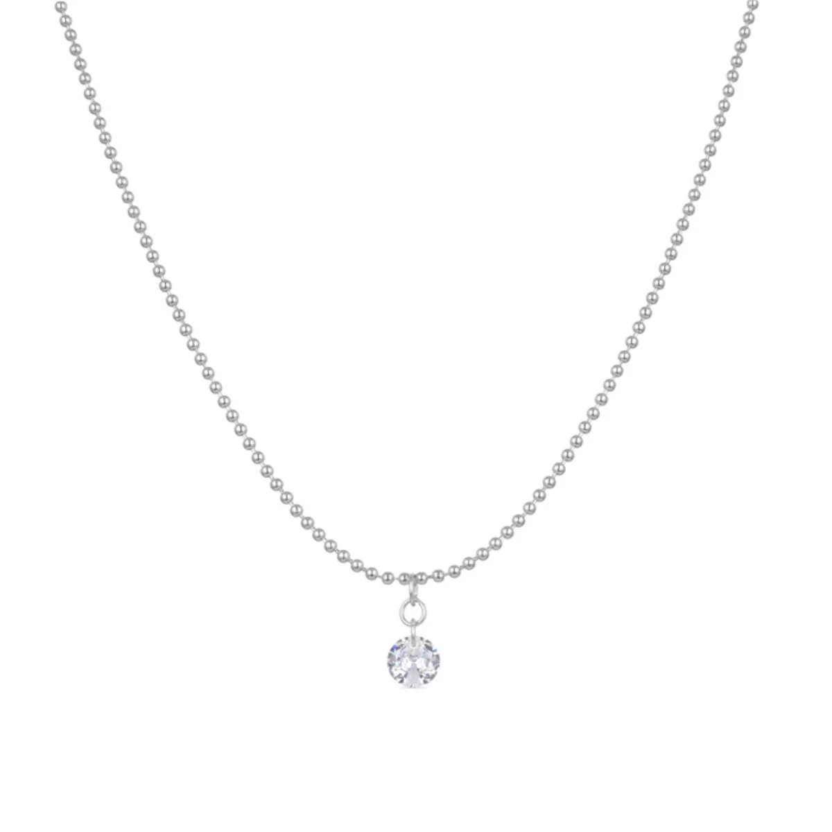 Collar Edhel Plata De Ley 925 - Edhel BLANCO