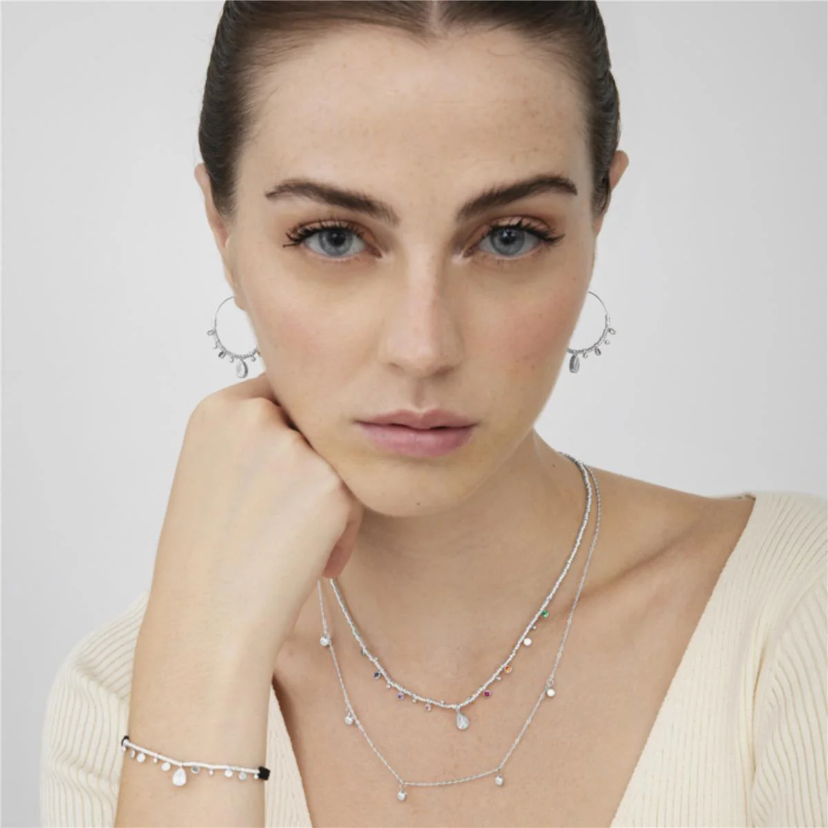 Collar Edxiuh Plata De Ley 925 - Edxiuh BLANCO - Image 3