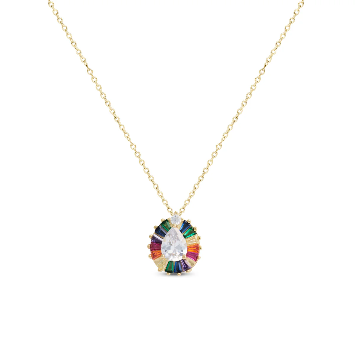 Collar Efion Plata De Ley 925 - Efion MULTICOLOR