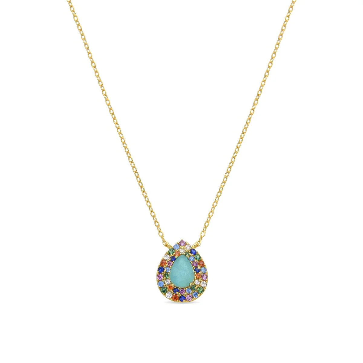 Collar Egah Plata de Ley 925 - Egah MULTICOLOR