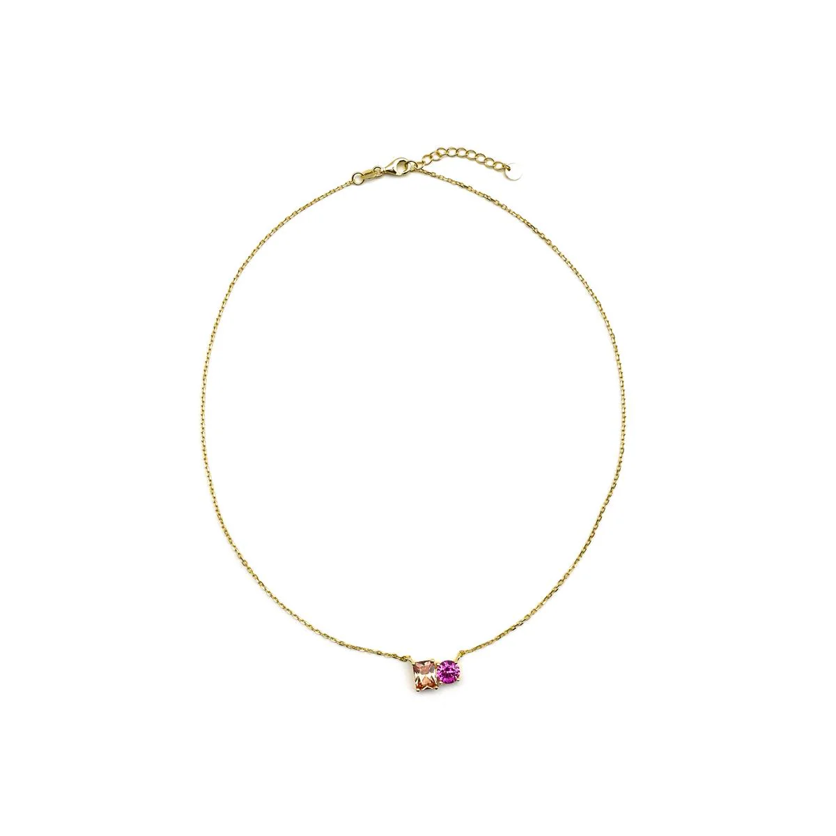 Collar Eleon Plata de Ley 925 - Eleon MULTICOLOR - Image 2