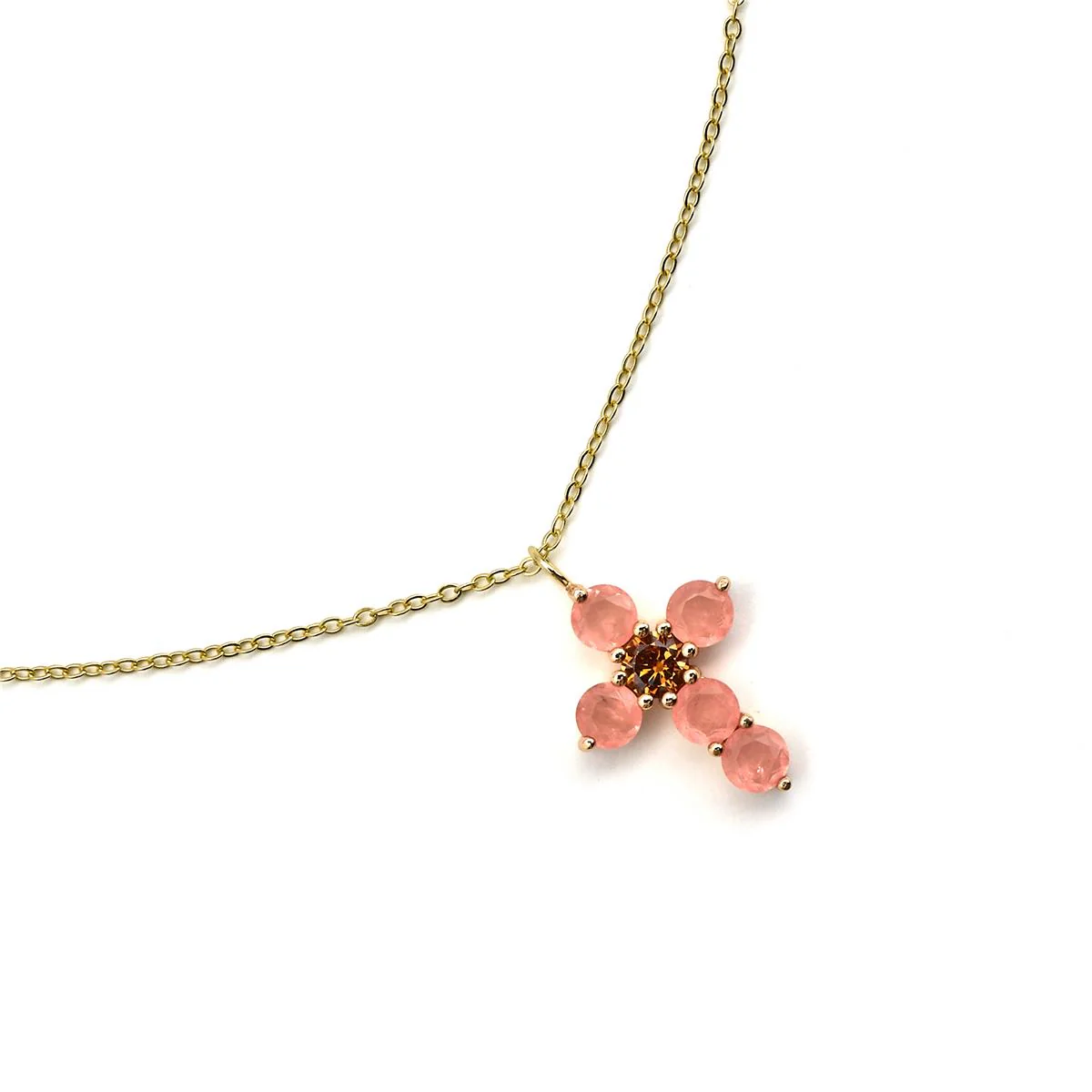 Collar Elha Plata de Ley 925 - Elha MARRON - Image 3