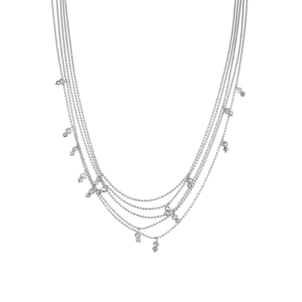 Collar Eliaz acabado en Rodio - Eliaz GRIS