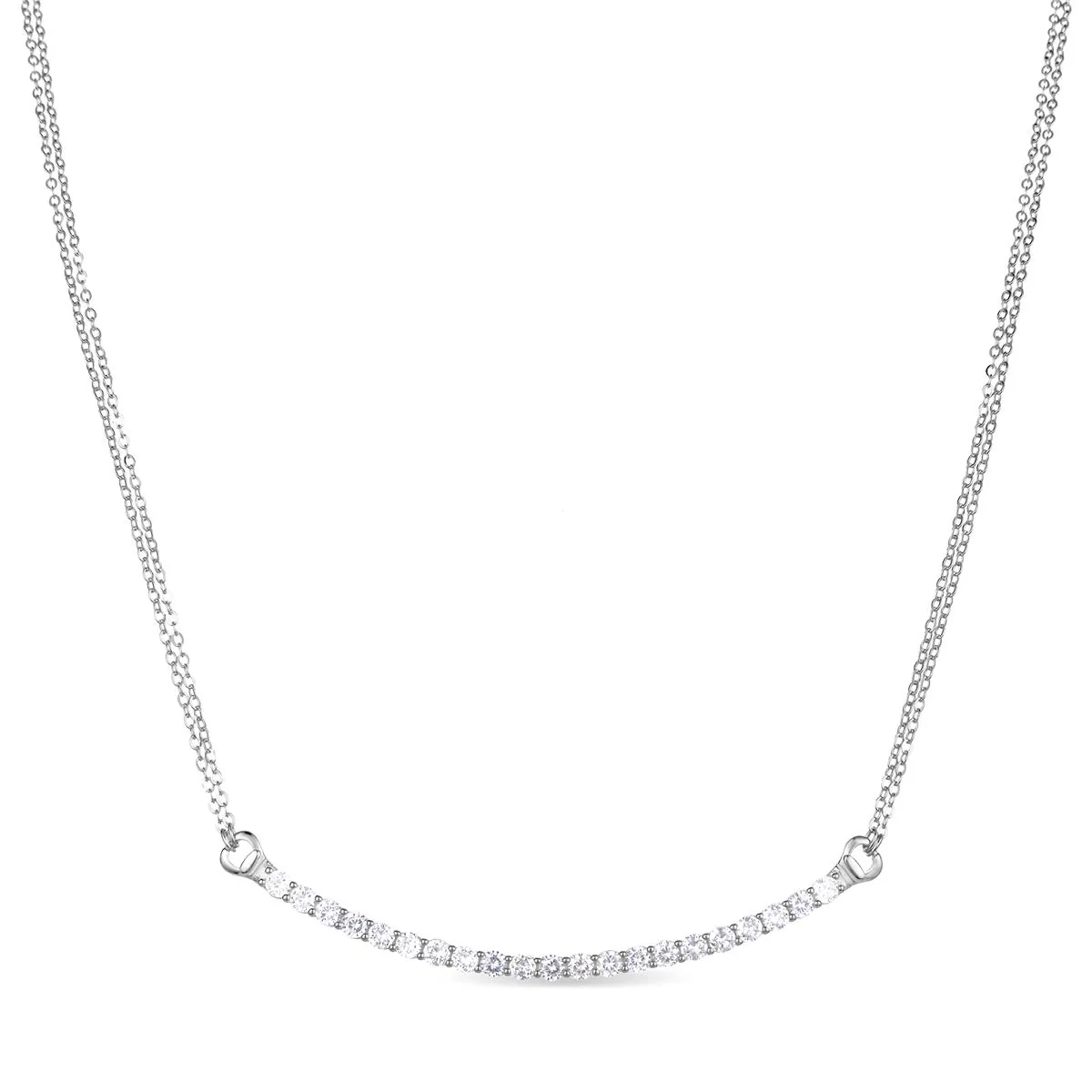 Collar Fafka Plata De Ley 925 - Fafka BLANCO
