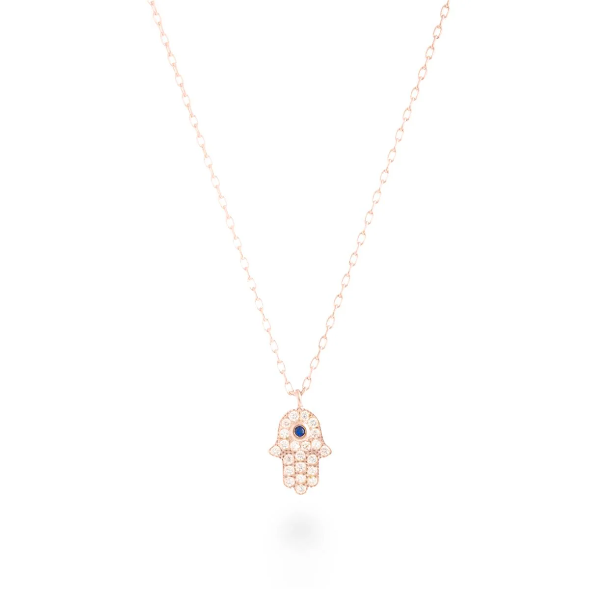 Collar Fatima Plata De Ley 925 - Fatima BLANCO