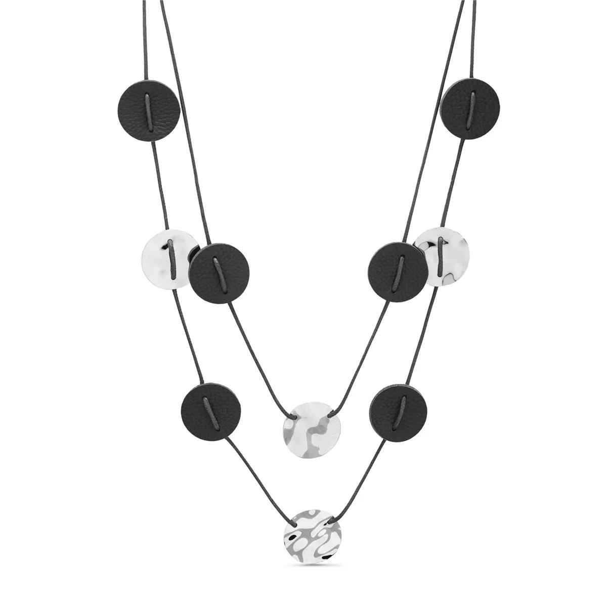 Collar Fatuh acabado en Rodio - Fatuh NEGRO