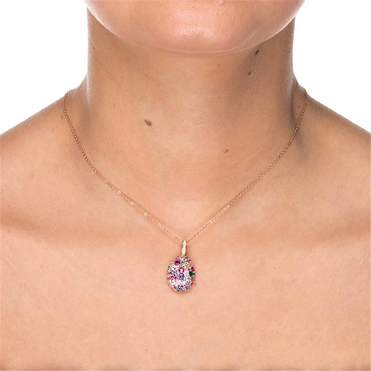 Collar Frithdra Plata De Ley 925 - Frithdra MULTICOLOR - Image 2