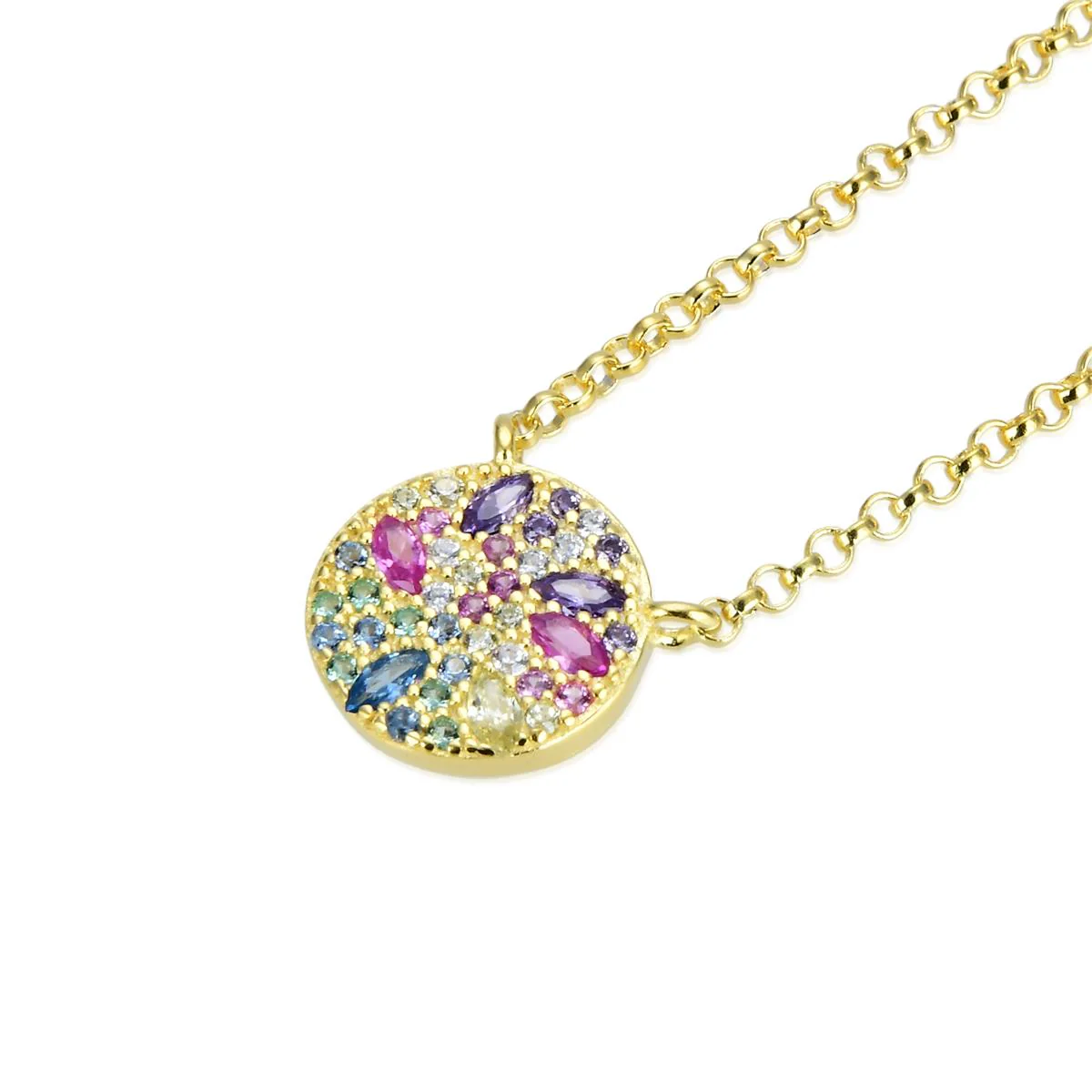 Collar Gahla Plata De Ley 925 - Gahla MULTICOLOR - Image 3