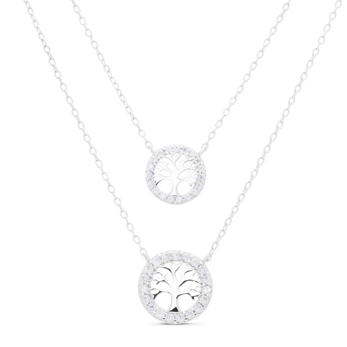 Collar Garlee Plata De Ley 925 - Garlee BLANCO