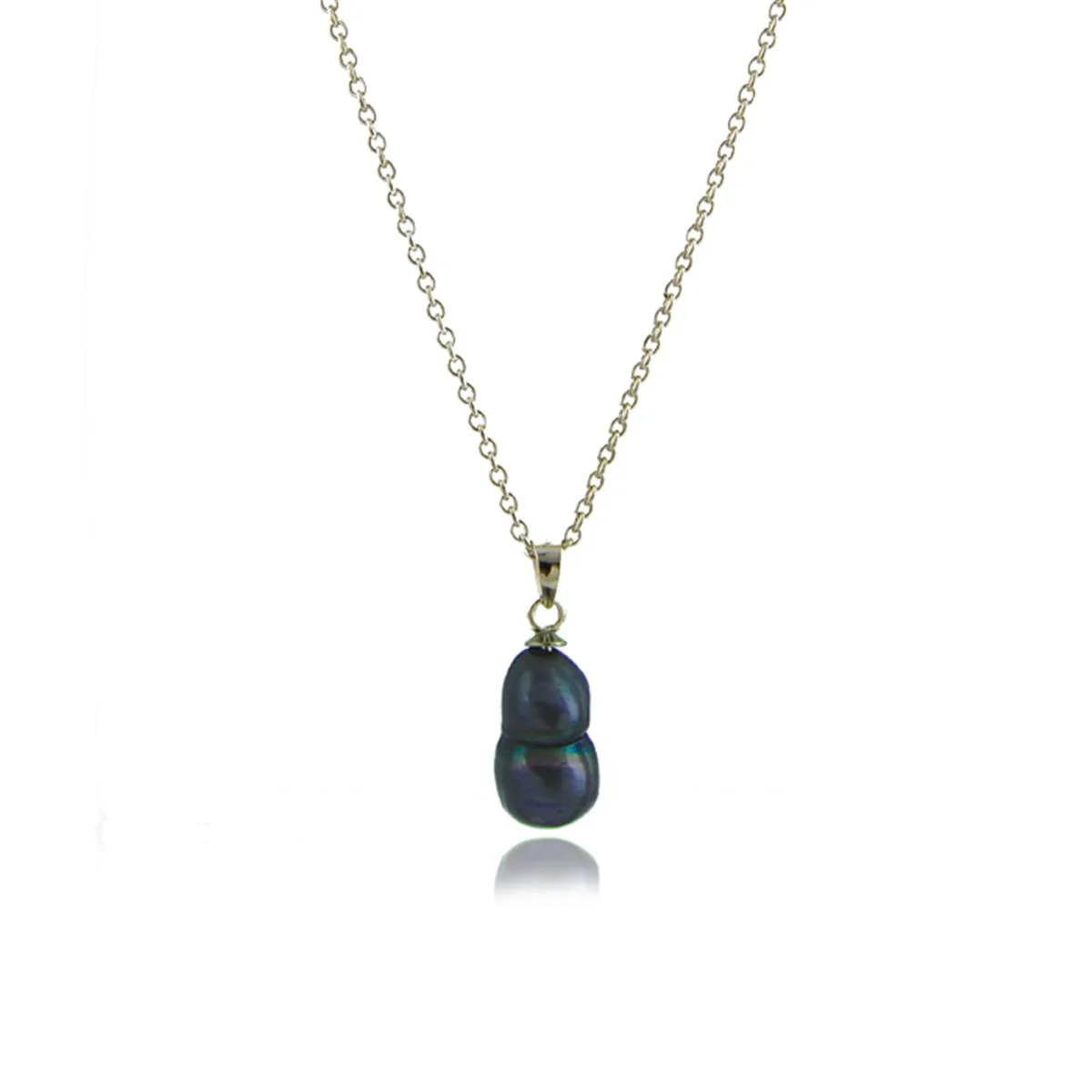 Collar Geel Plata De Ley 925 - Geel NEGRO