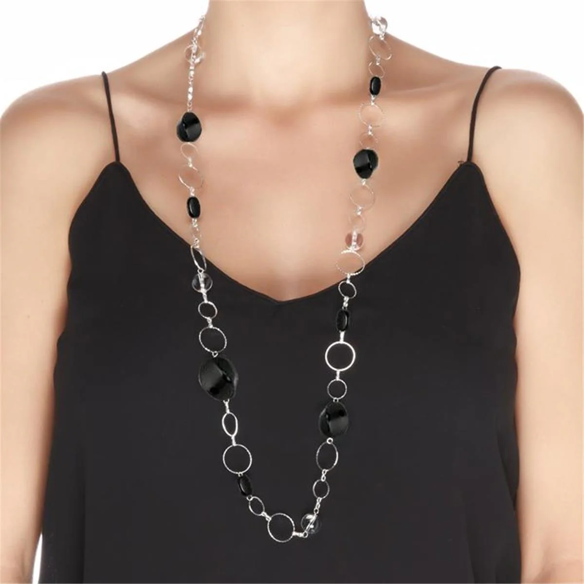 Collar Geel Plata De Ley 925 - Geel NEGRO - Image 2