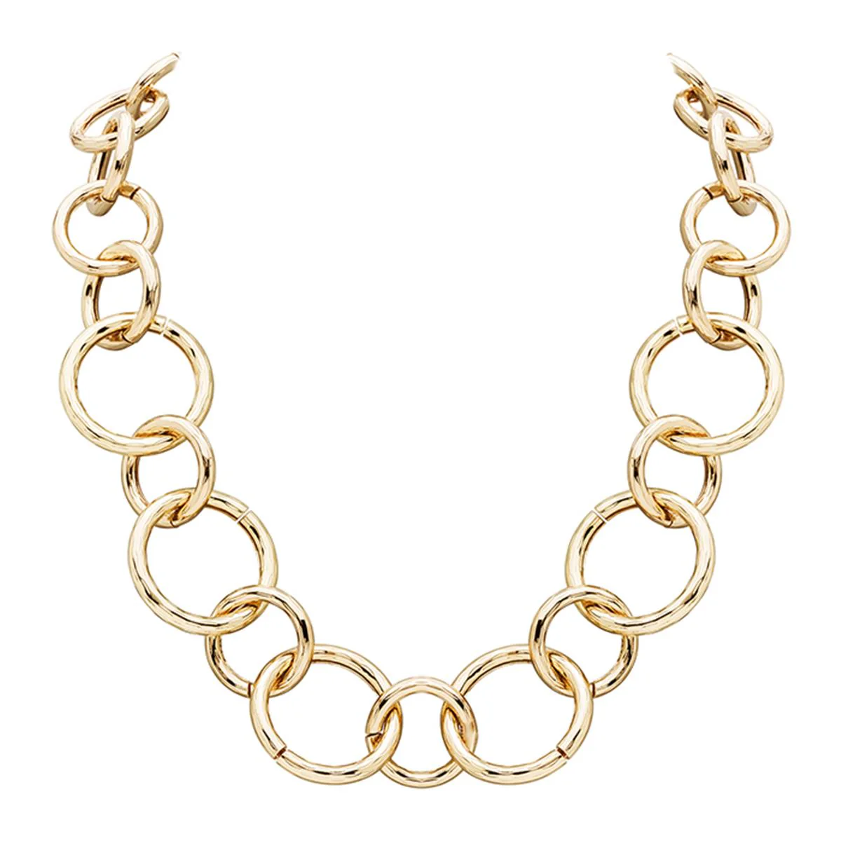 Collar Gekwa acabado en Oro Amarillo de 18 Kts - Gekwa AMARILLO