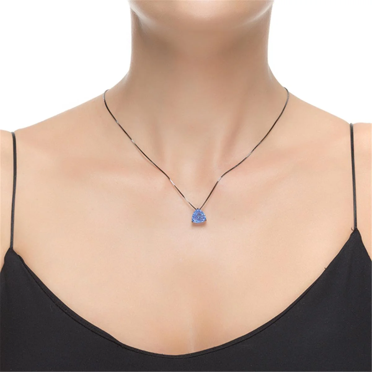 Collar Georbald Plata De Ley 925 - Georbald AZUL - Image 2