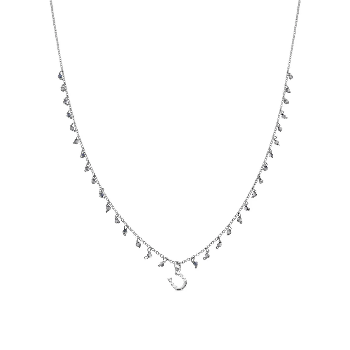 Collar Good Luck Plata de Ley 925 - Good Luck AZUL