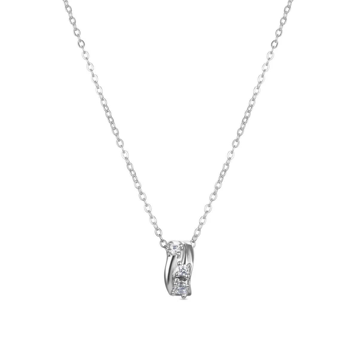 Collar Haimil Plata De Ley 925 - Haimil BLANCO