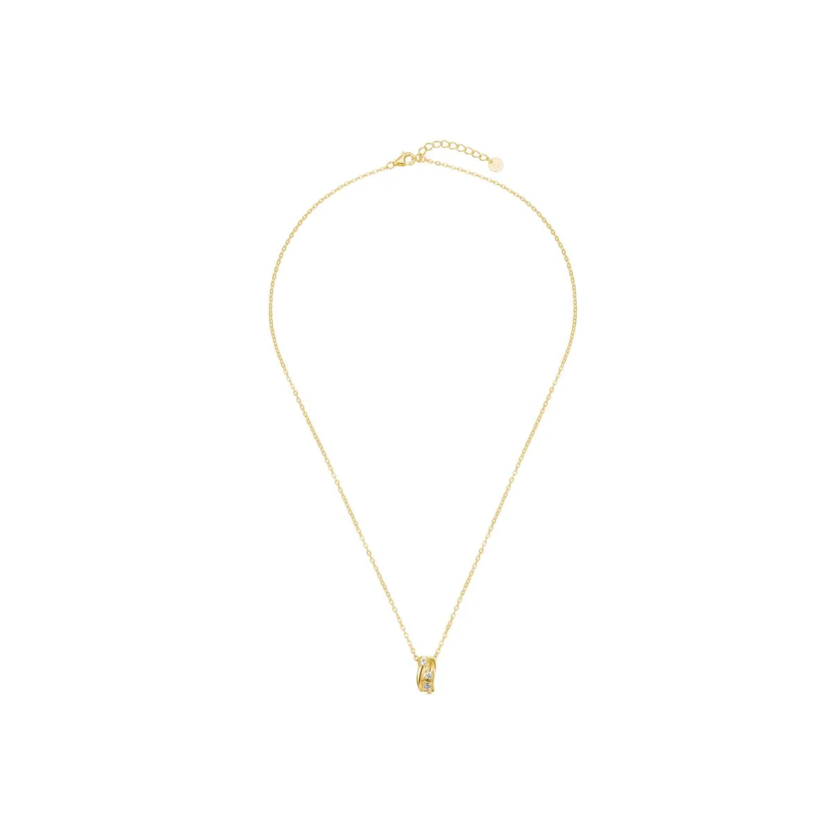 Collar Haimil Plata De Ley 925 - Haimil AMARILLO - Image 2