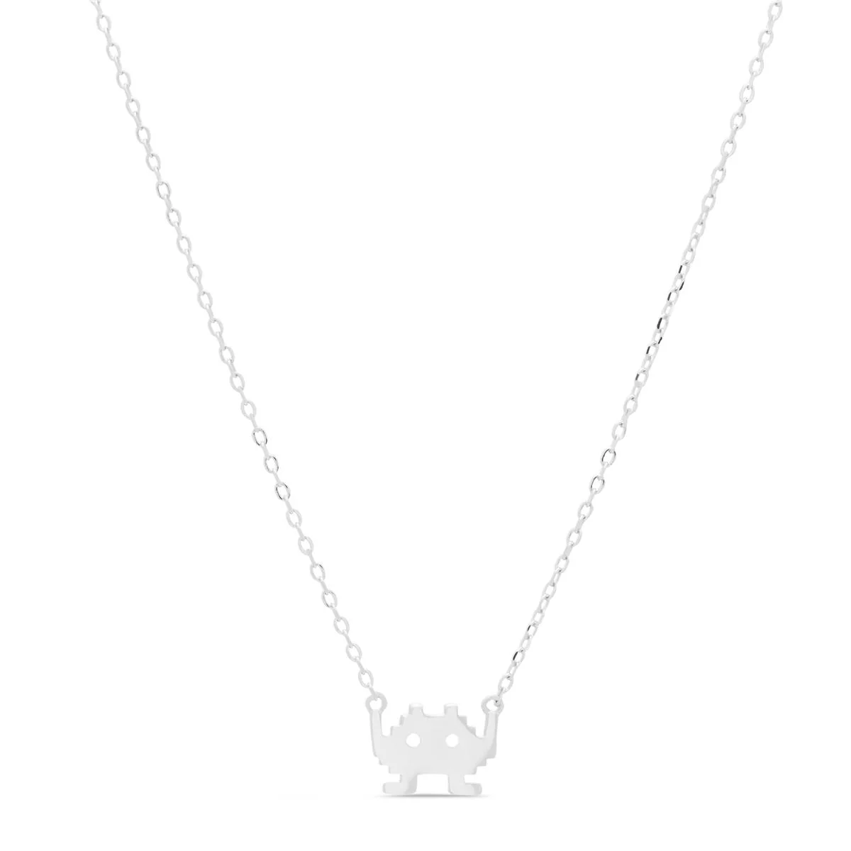 Collar Hallen Plata De Ley 925 - Hallen GRIS