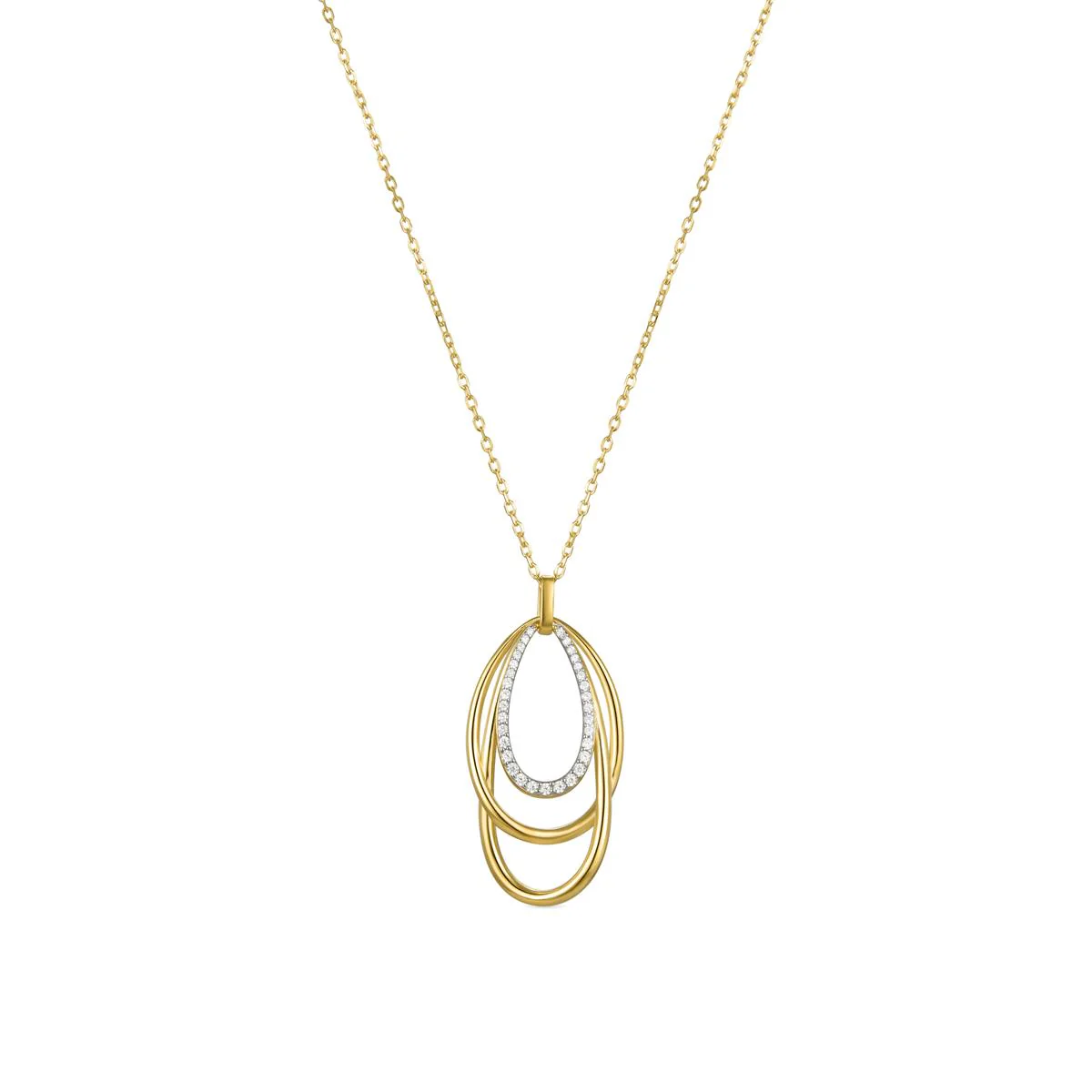 Collar Halzia Plata De Ley 925 - Halzia BLANCO