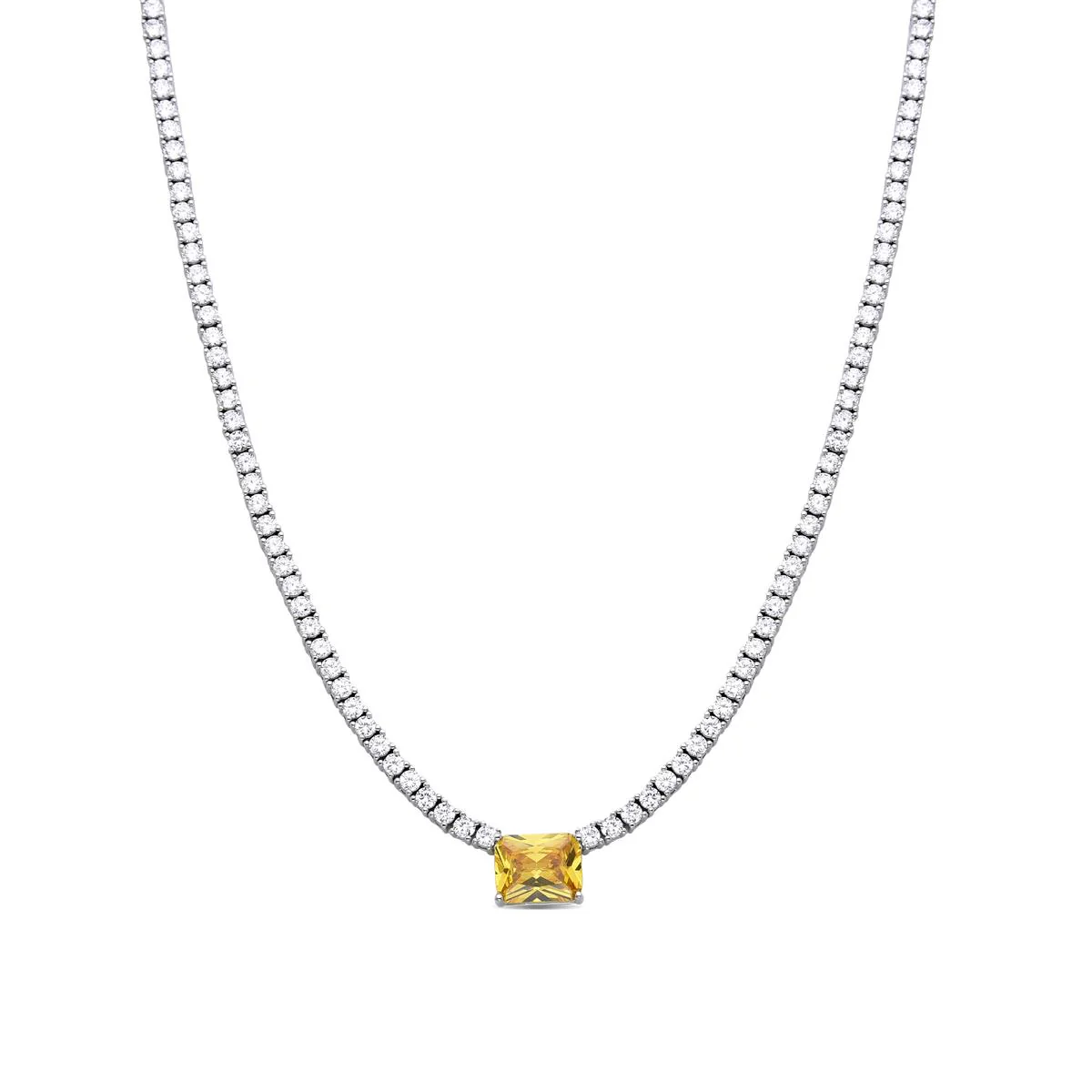 Collar Hamine Plata de Ley 925 - Hamine AMARILLO