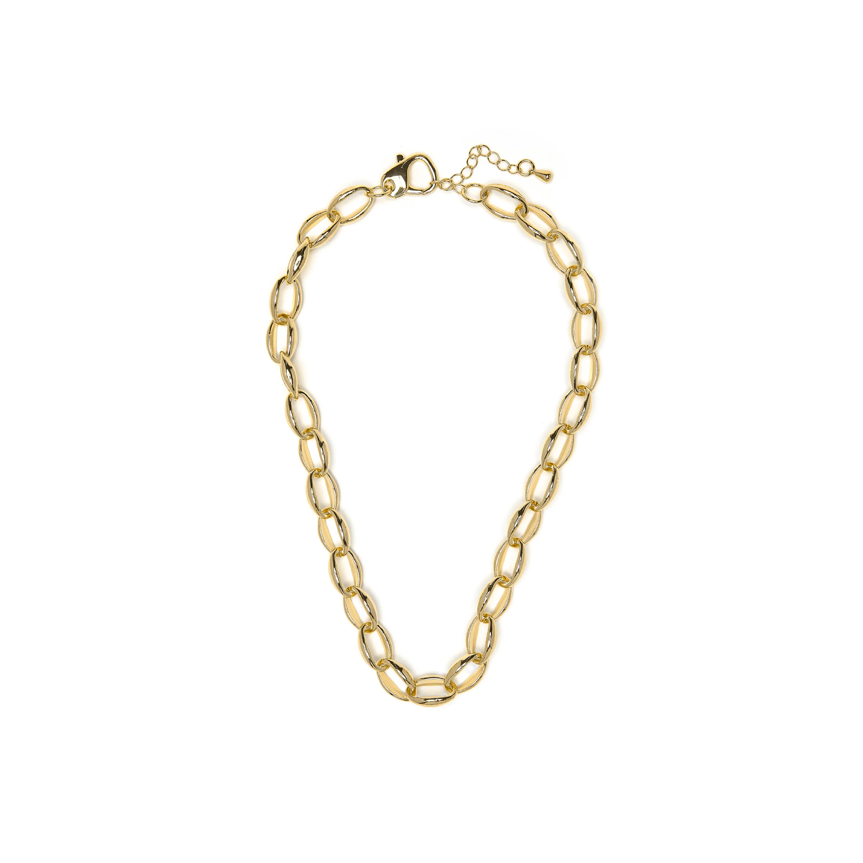Collar de 42cm acabado en Oro Amarillo de 18k - Hande - Image 3