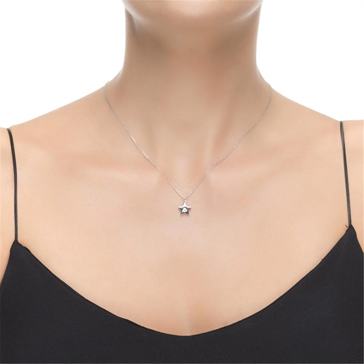 Collar Hanya Plata De Ley 925 - Hanya BLANCO - Image 2