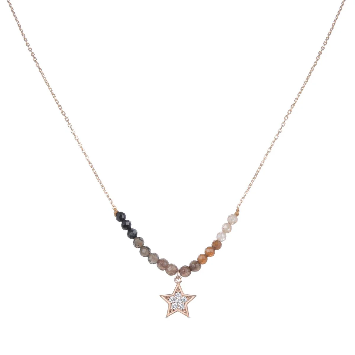 Collar Hezyi Plata De Ley 925 - Hezyi MULTICOLOR
