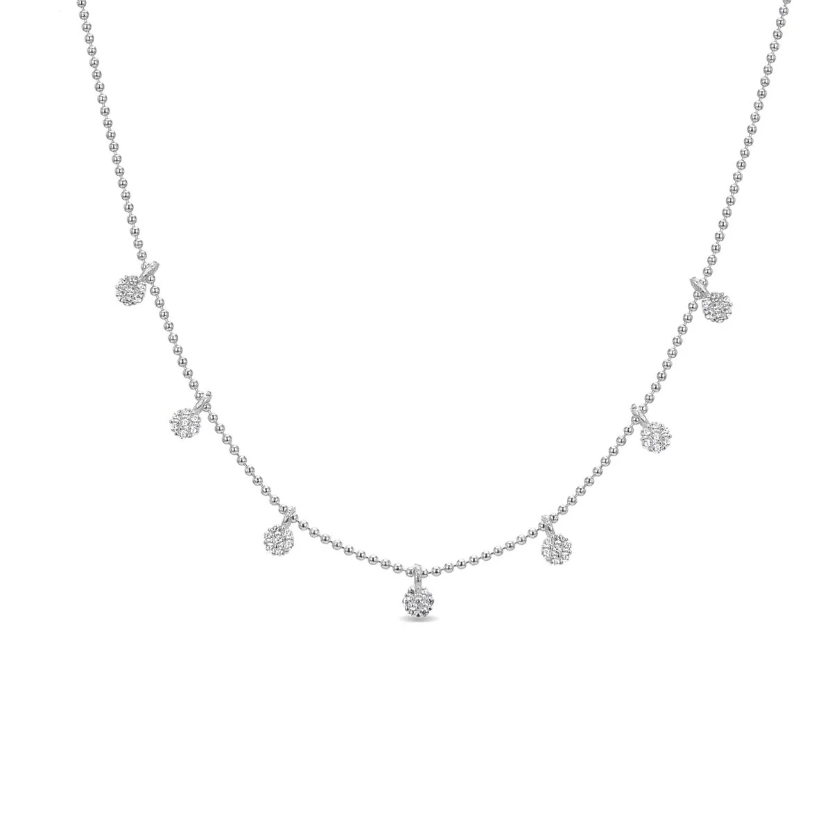 Collar Hudur Plata De Ley 925 - Hudur BLANCO