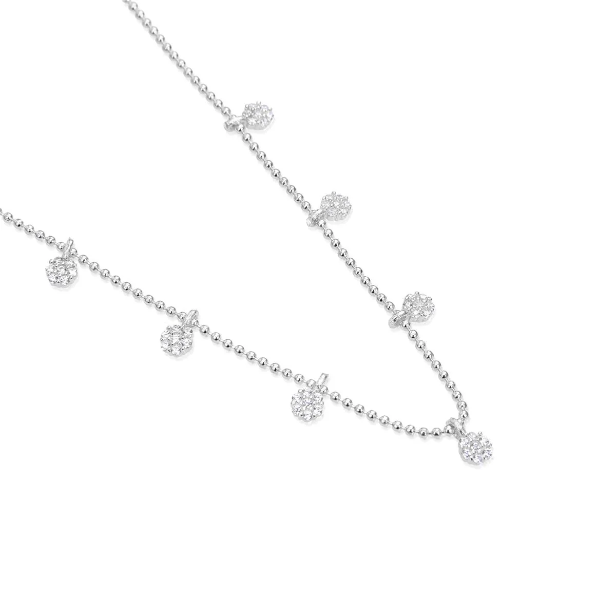Collar Hudur Plata De Ley 925 - Hudur BLANCO - Image 3