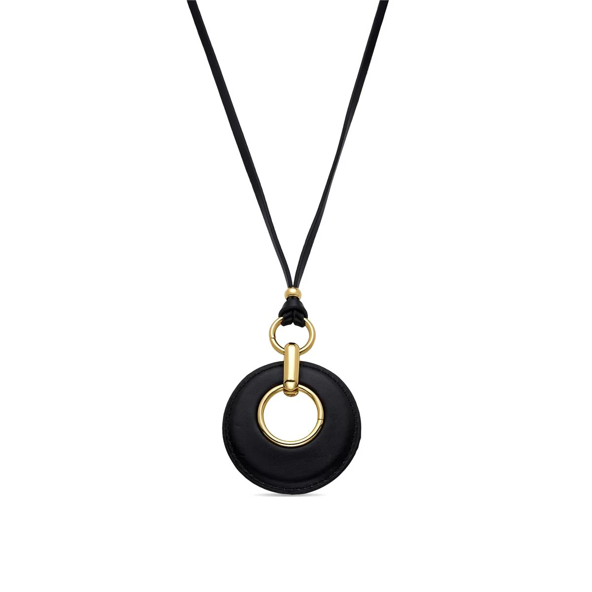 Collar Ifle acabado oro 18k - Ifle NEGRO